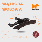 WĄTROBA WOŁOWA / BATONIKI / 1 kg / OKOŁO 40 KAWAŁKÓW