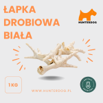 KURZA ŁAPKA BIAŁA / CAŁA / 1 kg / OKOŁO 80 KAWAŁKÓW